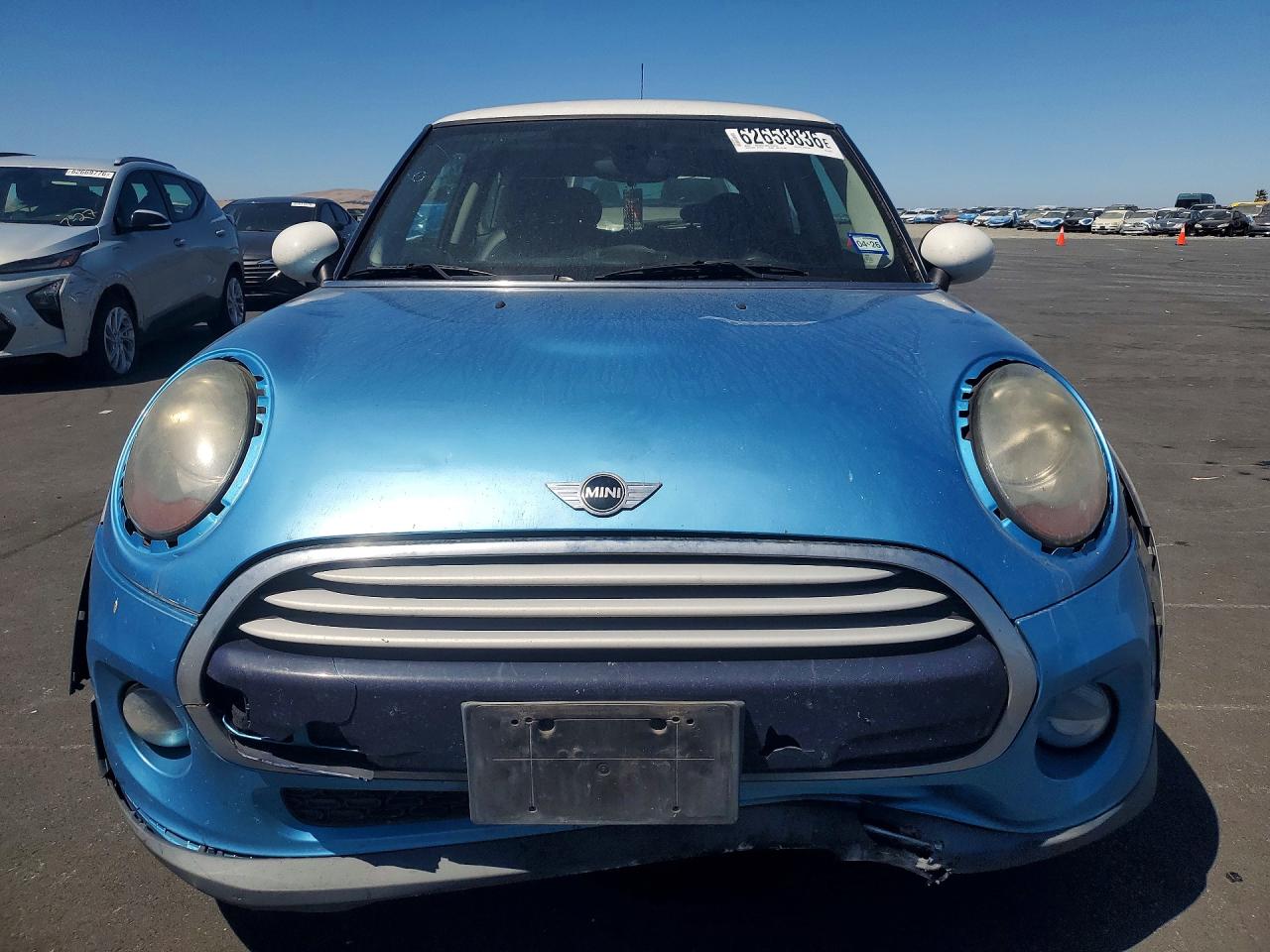 2015 Mini Cooper Blue vin: WMWXM5C54F3A57722