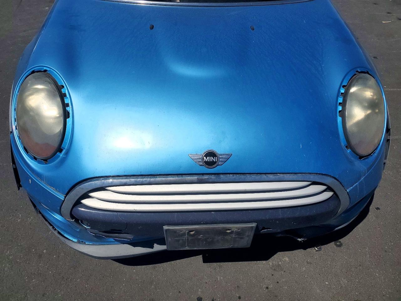 2015 Mini Cooper Blue vin: WMWXM5C54F3A57722