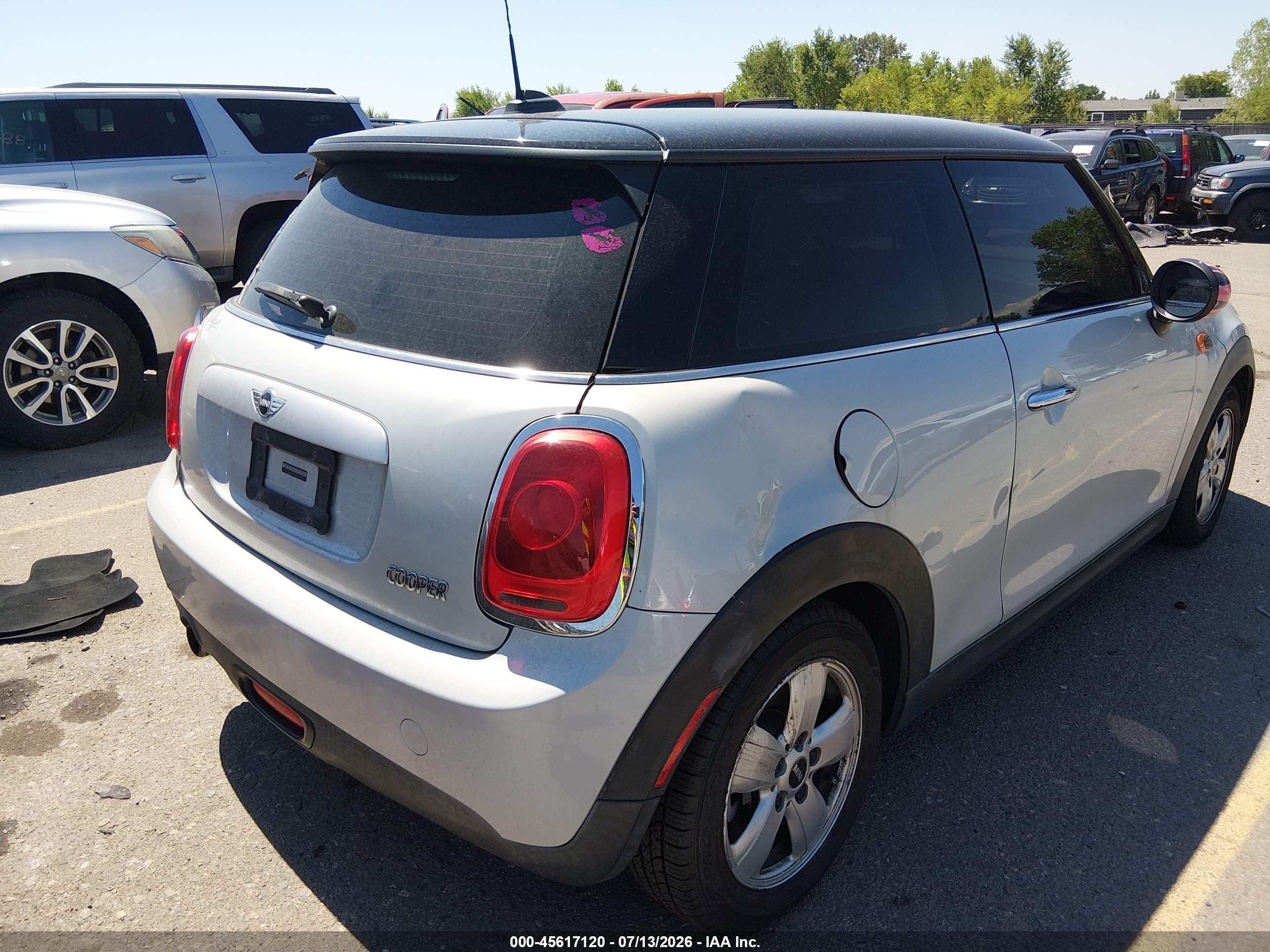 2014 Mini Hardtop Cooper Teal vin: WMWXM5C55ET936142