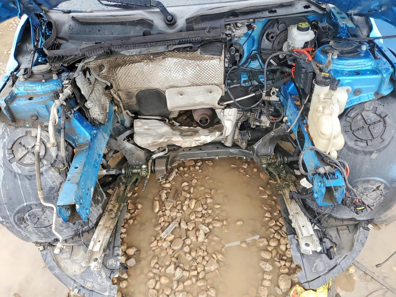 2015 Mini Cooper Blue vin: WMWXM5C55F3A56692