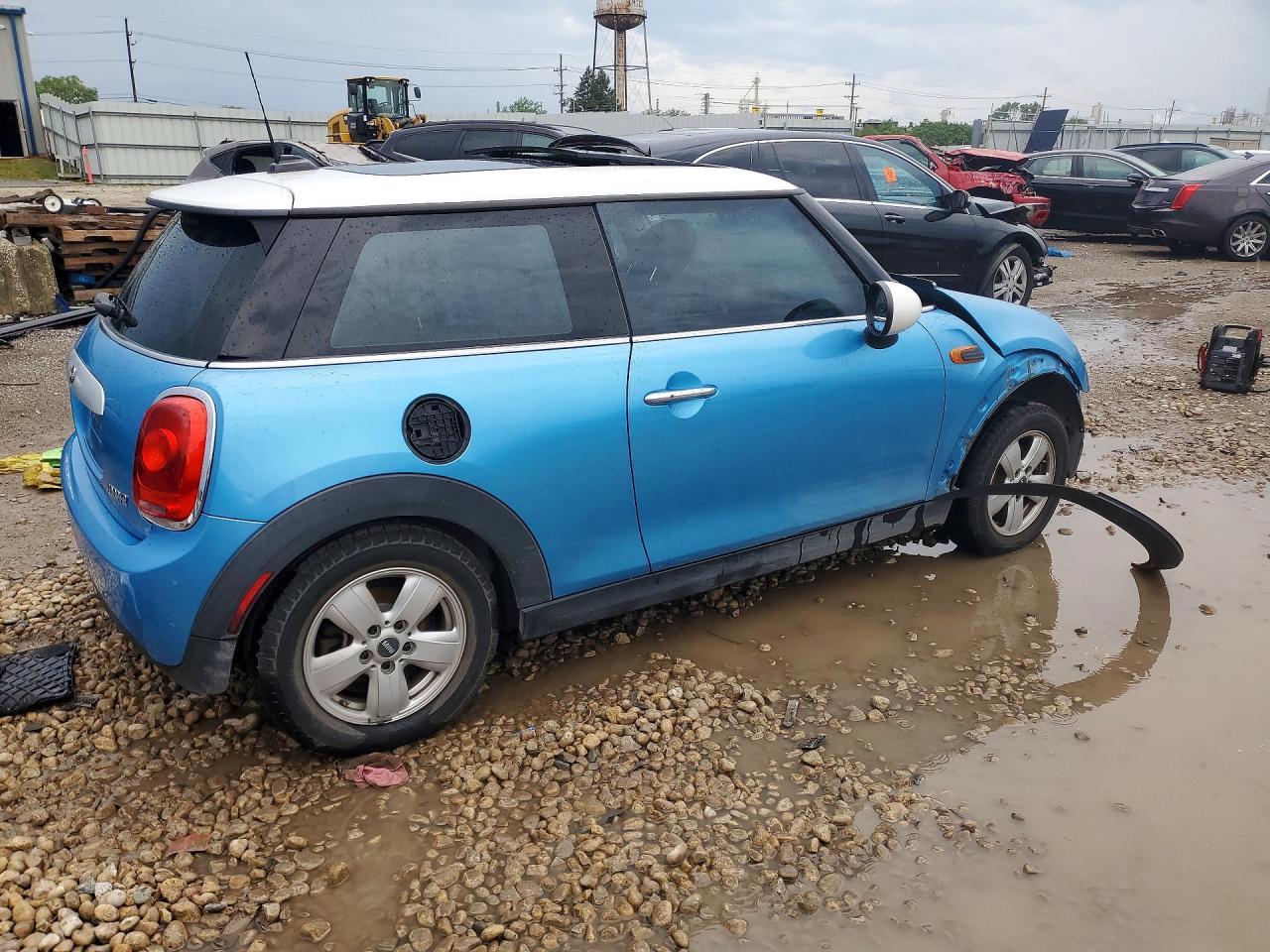 2015 Mini Cooper Blue vin: WMWXM5C55F3A56692