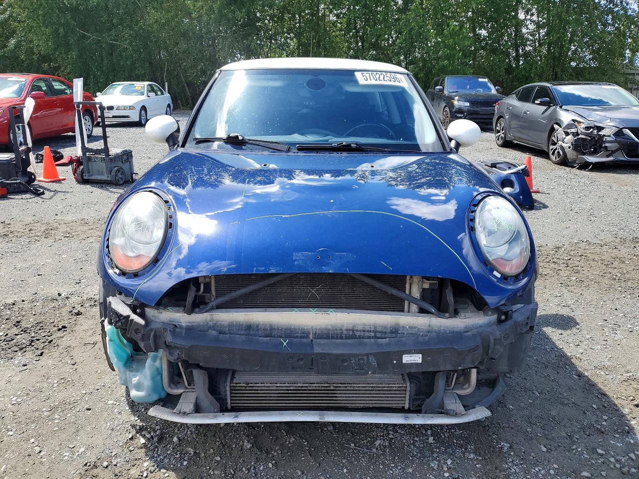 2015 Mini Cooper Синий vin: WMWXM5C55F3B34632