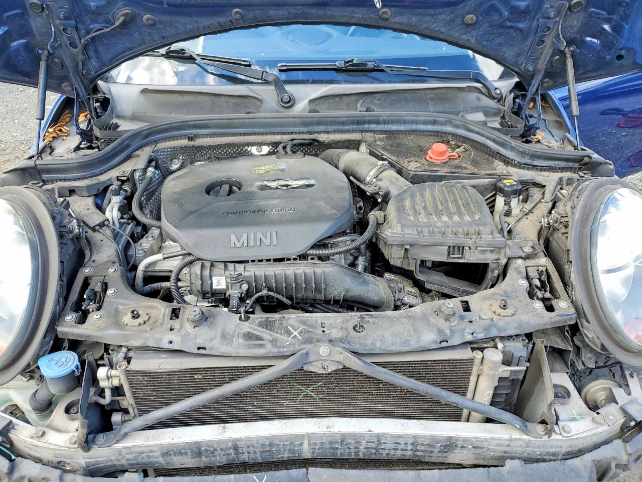 2015 Mini Cooper Синий vin: WMWXM5C55F3B34632