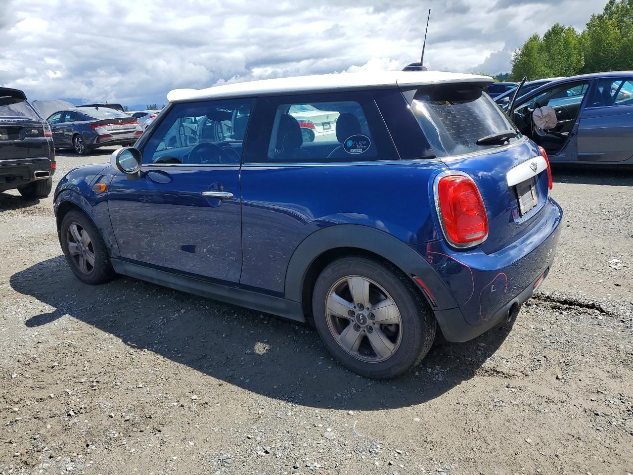 2015 Mini Cooper Синий vin: WMWXM5C55F3B34632