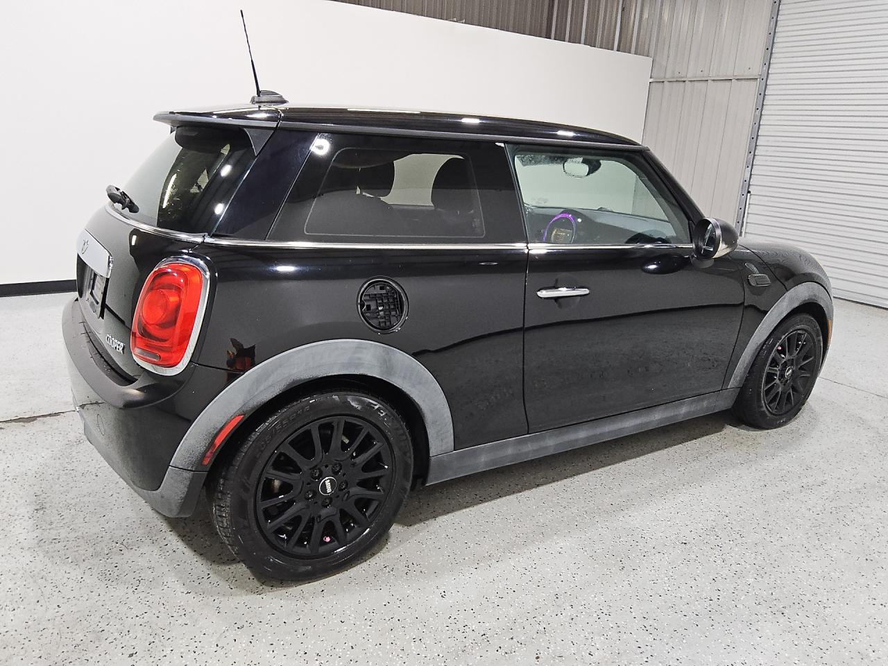 2015 Mini Cooper Black vin: WMWXM5C56F3A57074 Damage: Right Fuel Door, Missing, Replacement Required