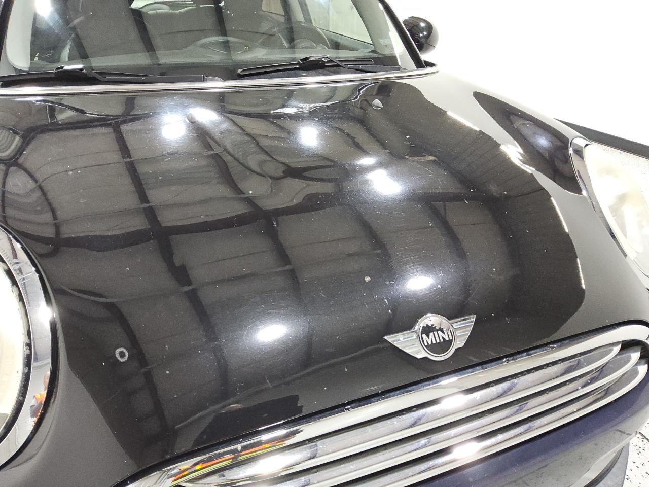 2015 Mini Cooper Black vin: WMWXM5C56F3A57074 Damage: Hood Molding, Chipped, 3