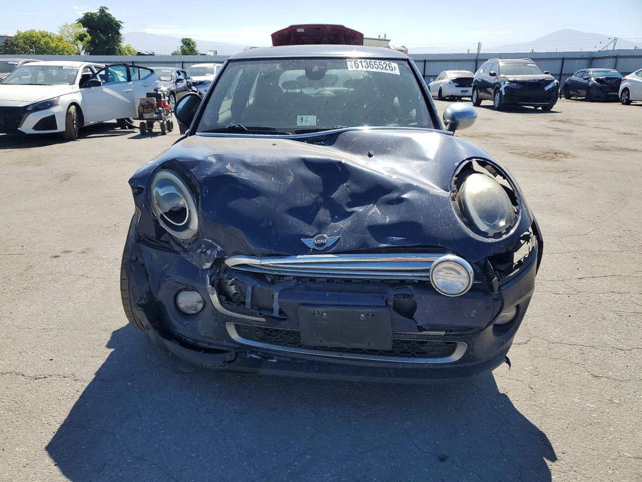 2015 Mini Cooper Blue vin: WMWXM5C56FT974366