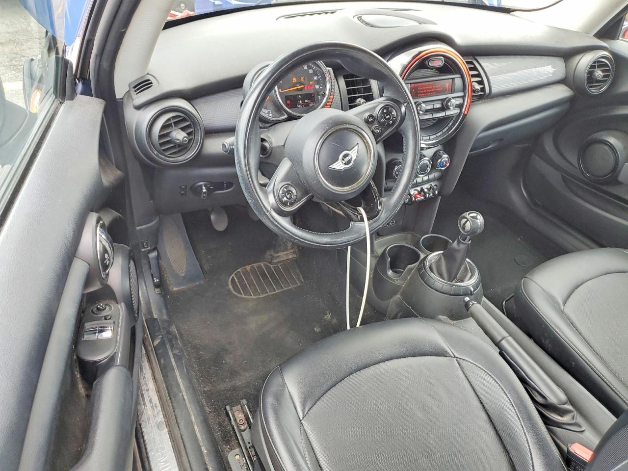 2014 Mini Cooper Blue vin: WMWXM5C57ET731079