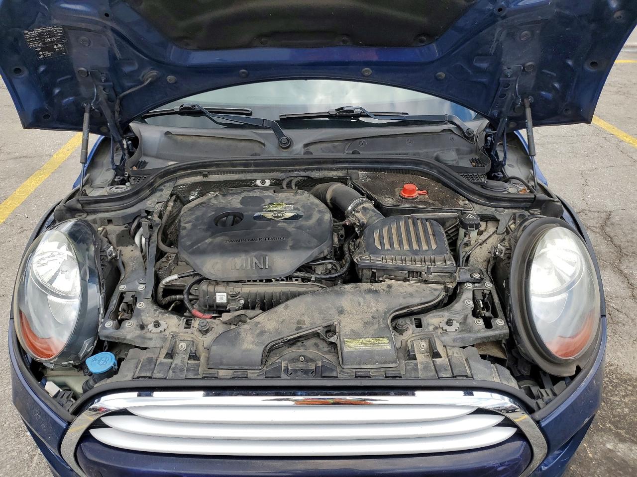 2014 Mini Cooper Blue vin: WMWXM5C57ET731079