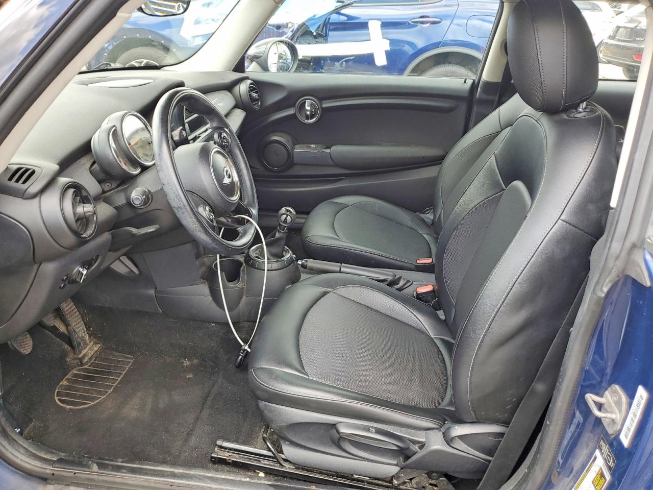 2014 Mini Cooper Blue vin: WMWXM5C57ET731079