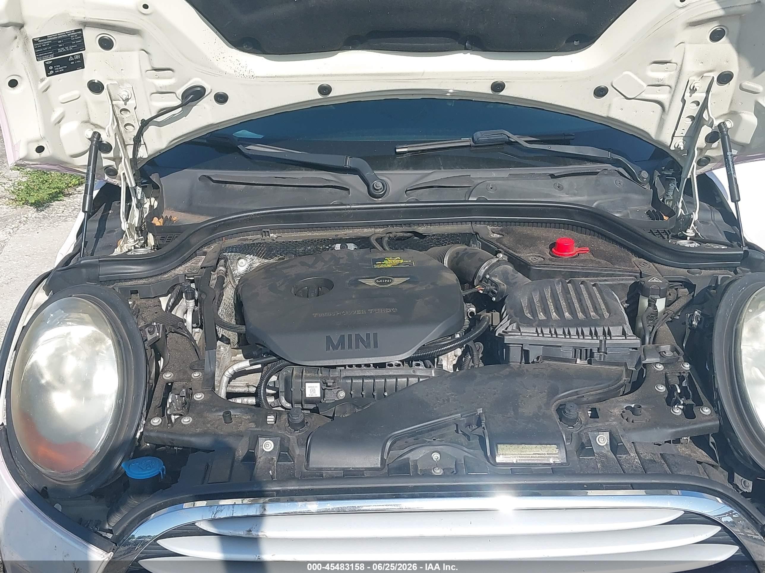 2014 Mini Hardtop Cooper Белый vin: WMWXM5C57ET932741