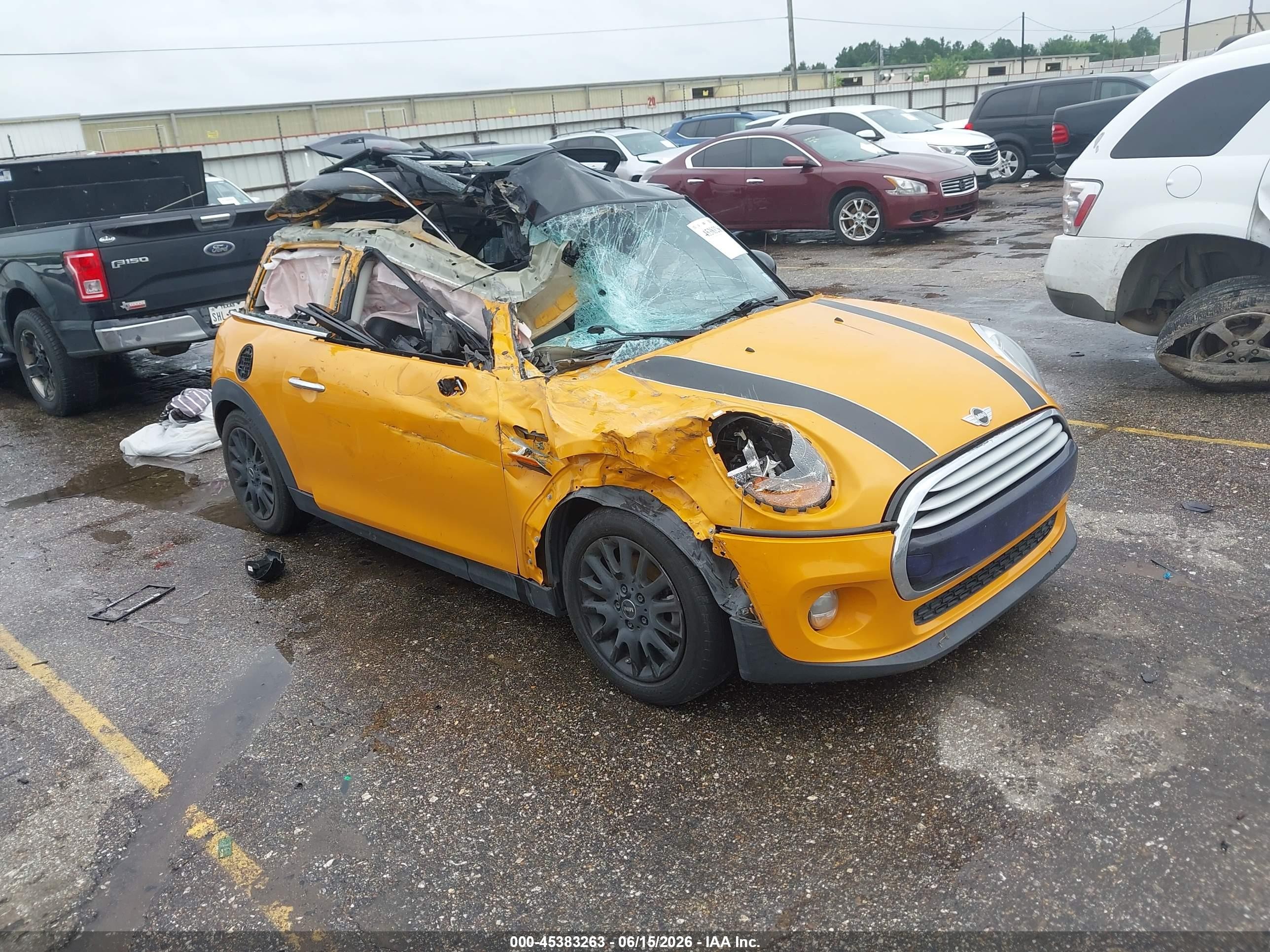 2014 Mini Hardtop Cooper Оранжевый vin: WMWXM5C57ET935364