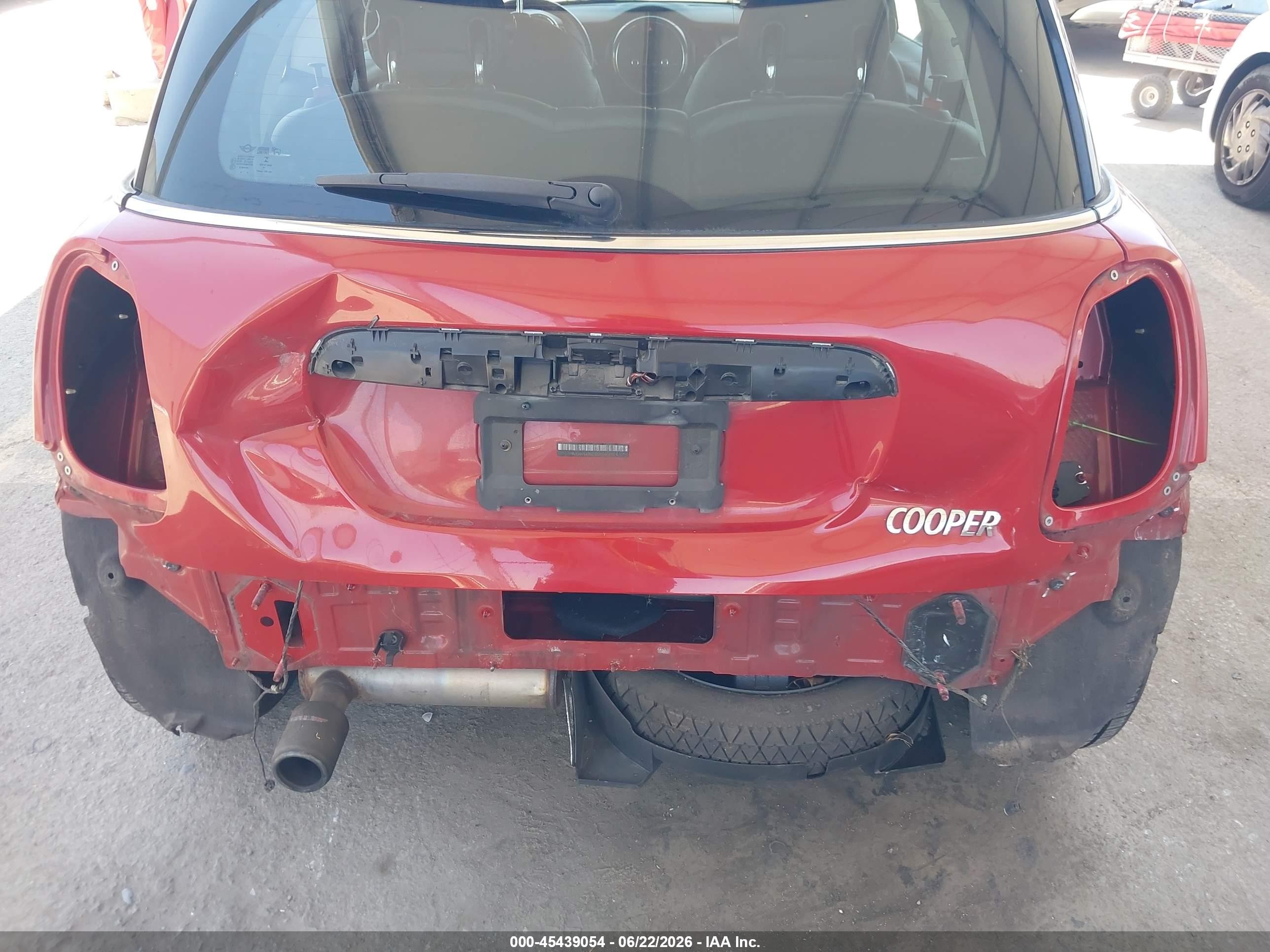 2015 Mini Hardtop Cooper Red vin: WMWXM5C57FT941375