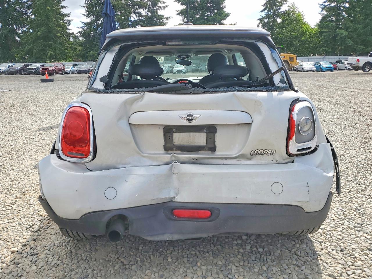 2014 Mini Cooper Silver vin: WMWXM5C58ET730281