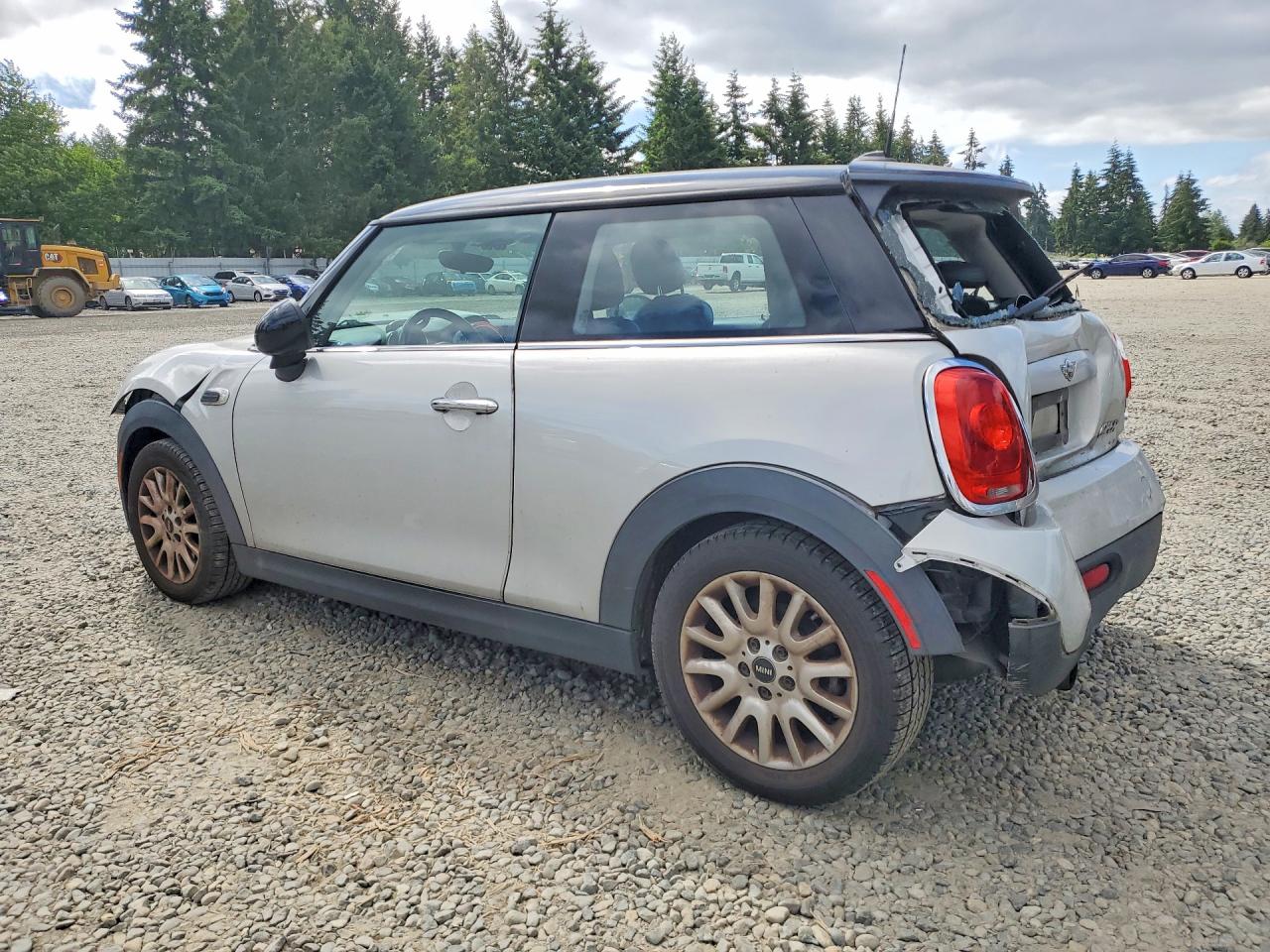 2014 Mini Cooper Silver vin: WMWXM5C58ET730281