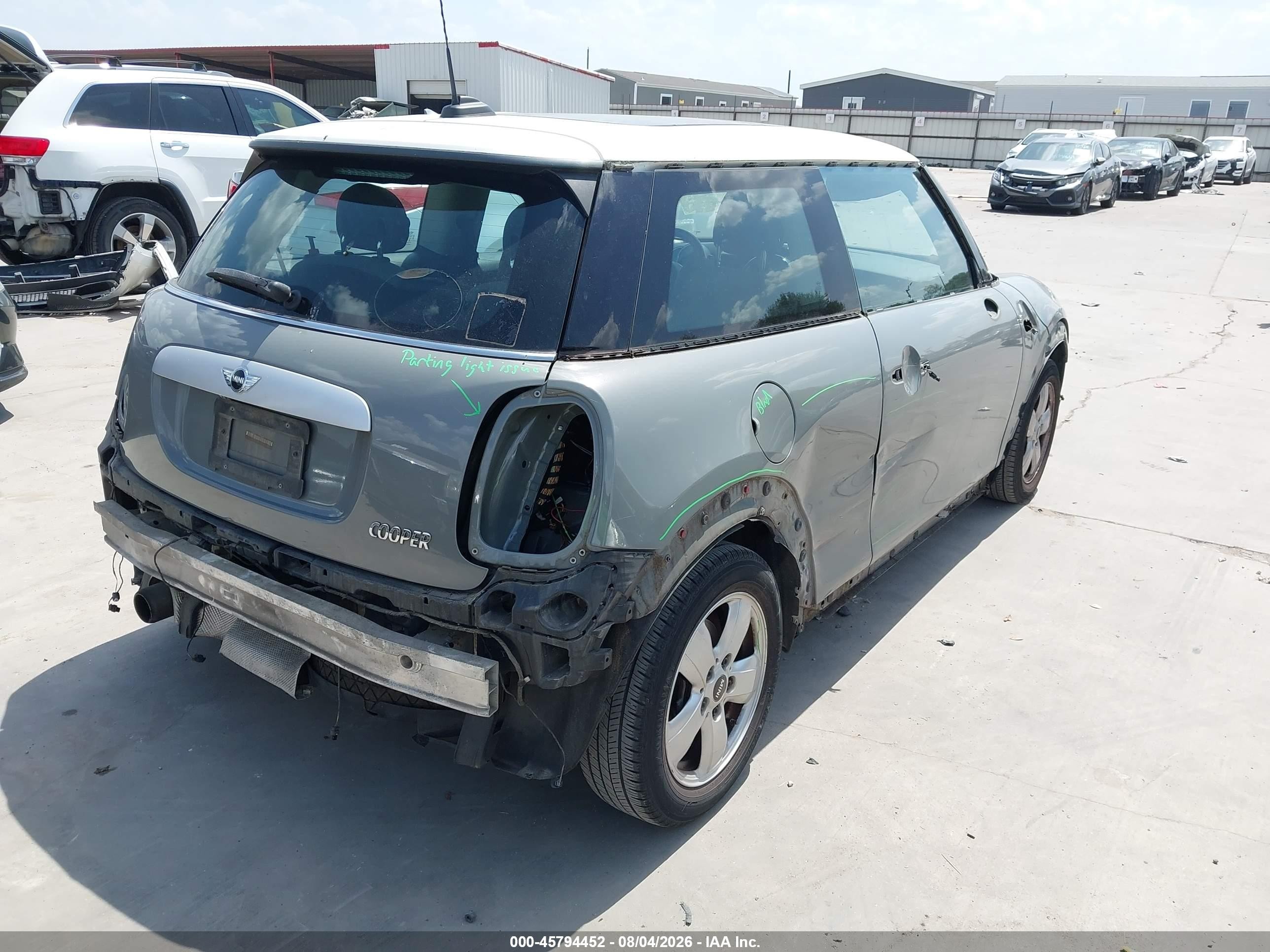 2015 Mini Hardtop Cooper Gray vin: WMWXM5C58FT937710