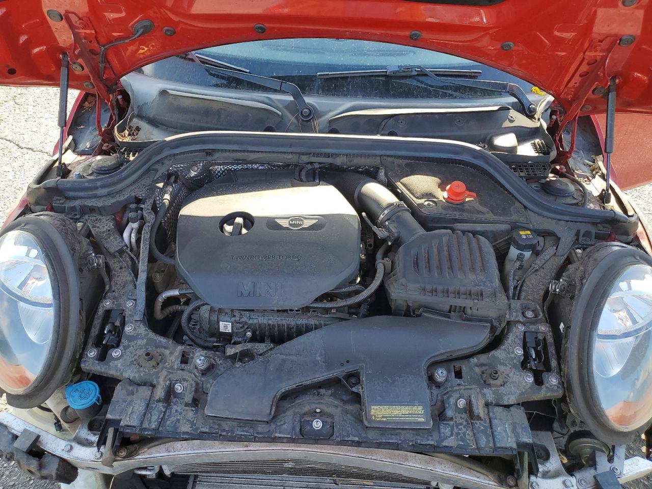 2015 Mini Cooper Red vin: WMWXM5C58FT942745