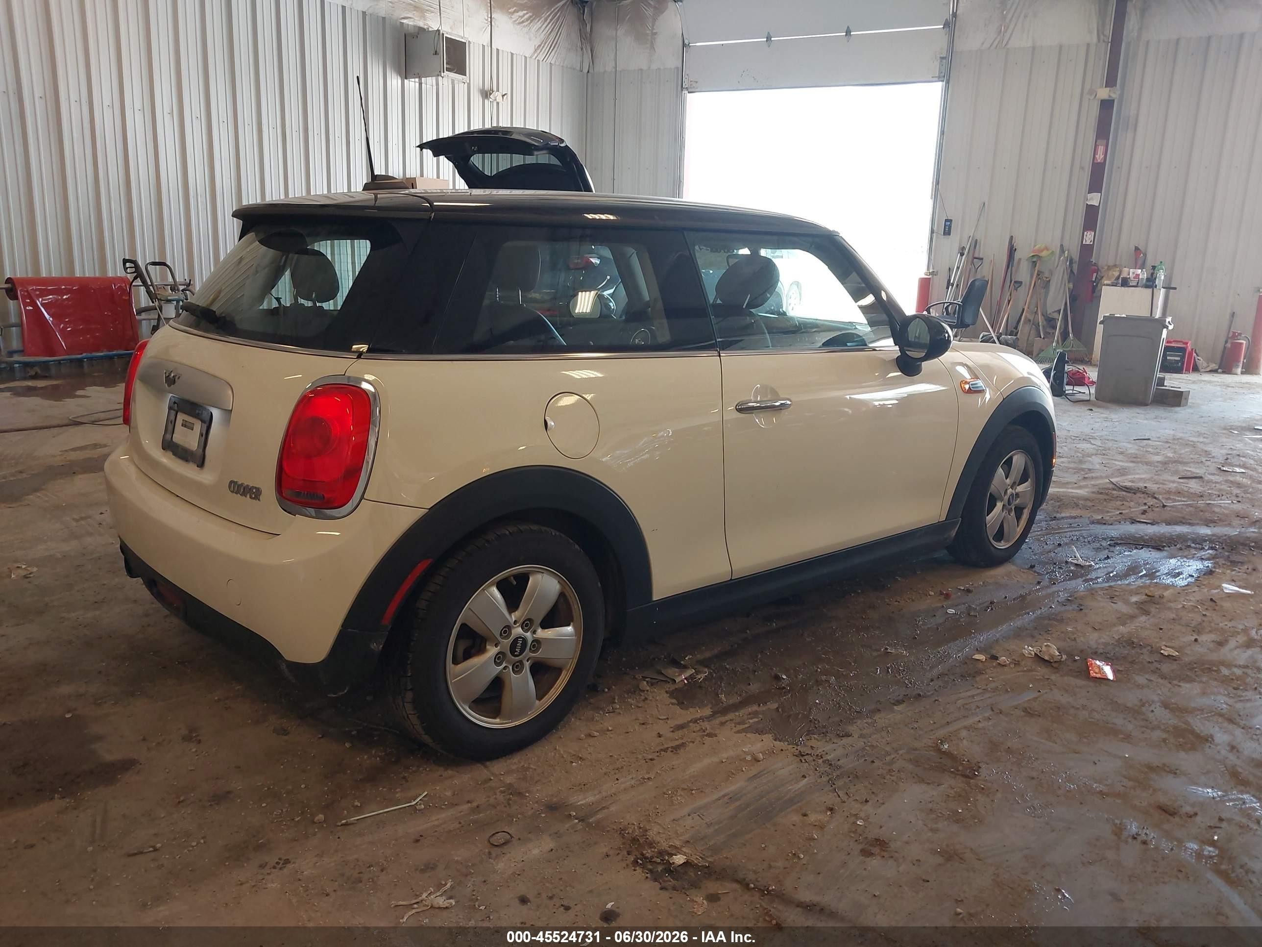 2014 Mini Hardtop Cooper Белый vin: WMWXM5C59ET934104