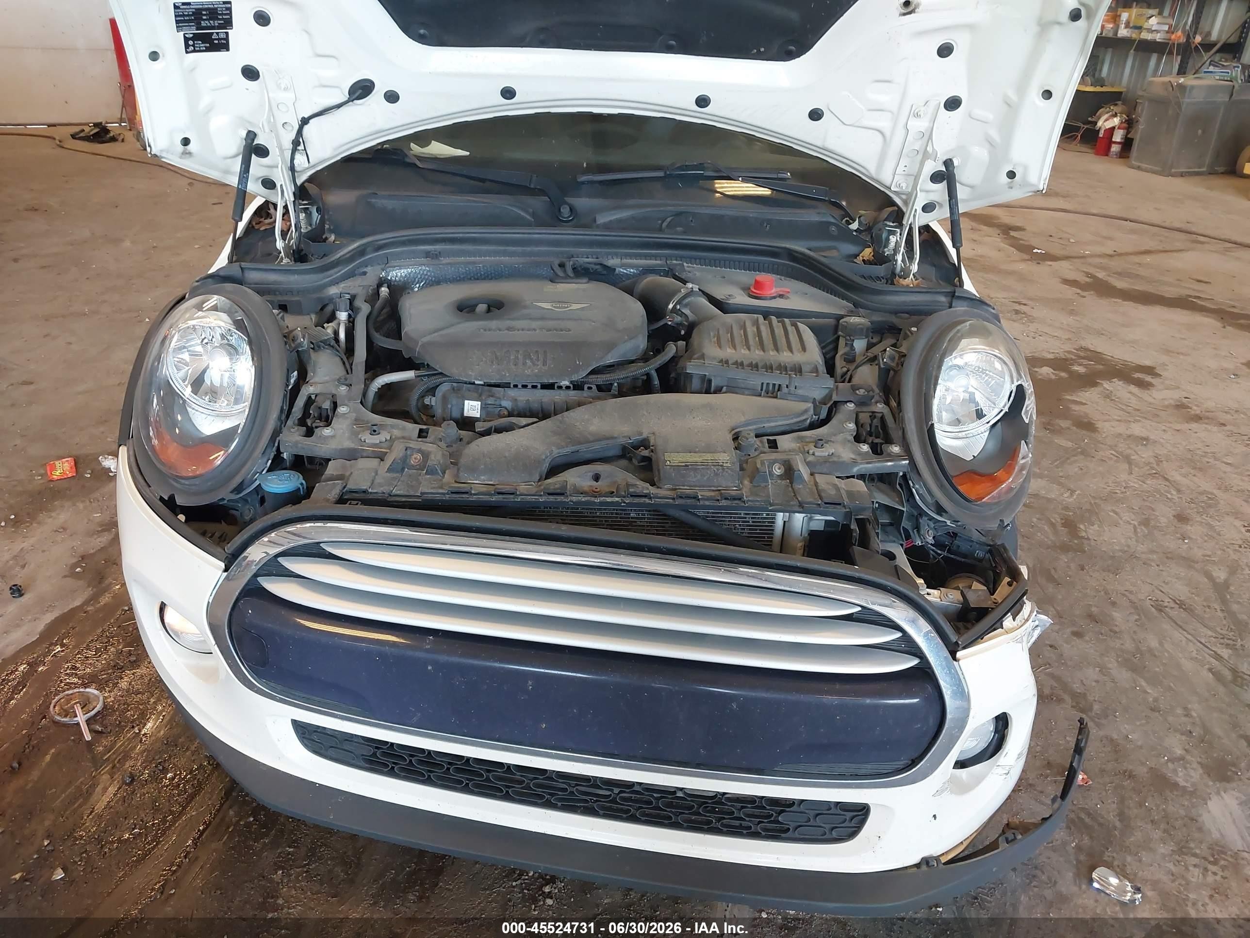 2014 Mini Hardtop Cooper Белый vin: WMWXM5C59ET934104