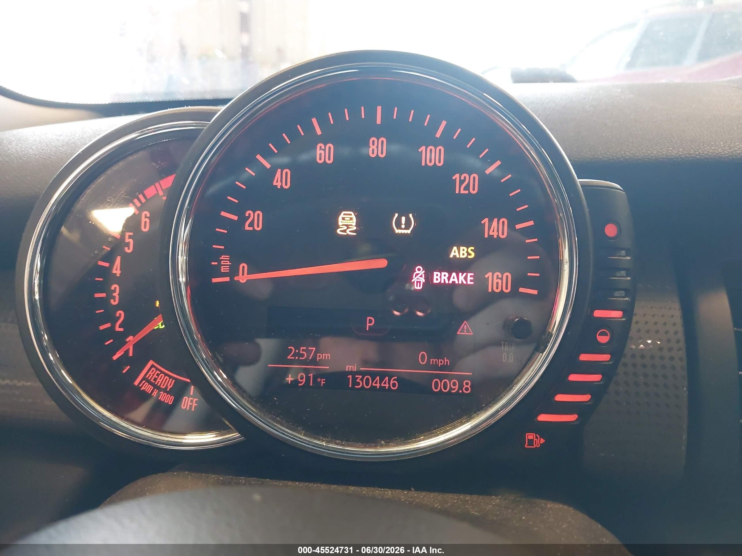 2014 Mini Hardtop Cooper Белый vin: WMWXM5C59ET934104