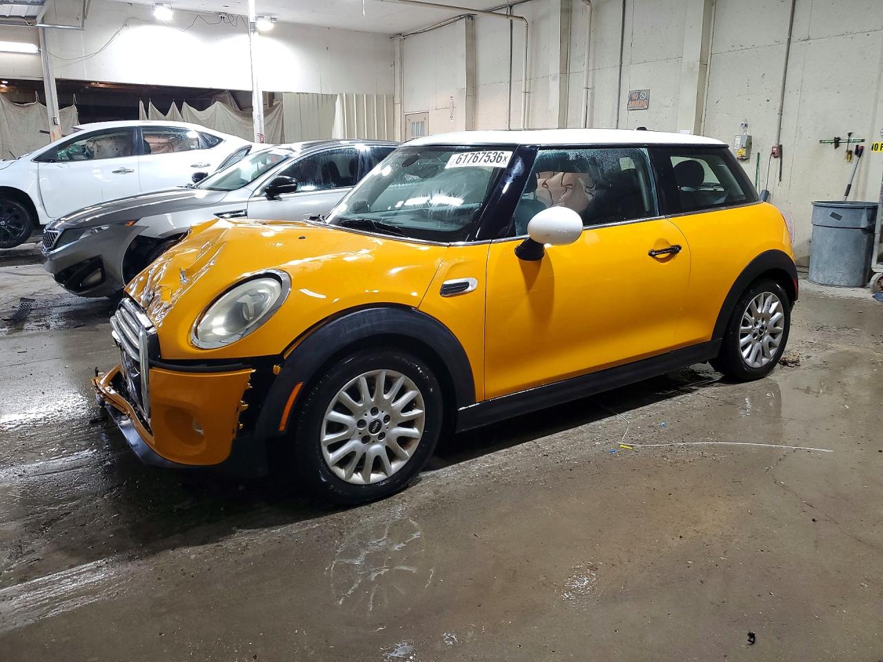 2015 Mini Cooper Yellow vin: WMWXM5C59FT939269