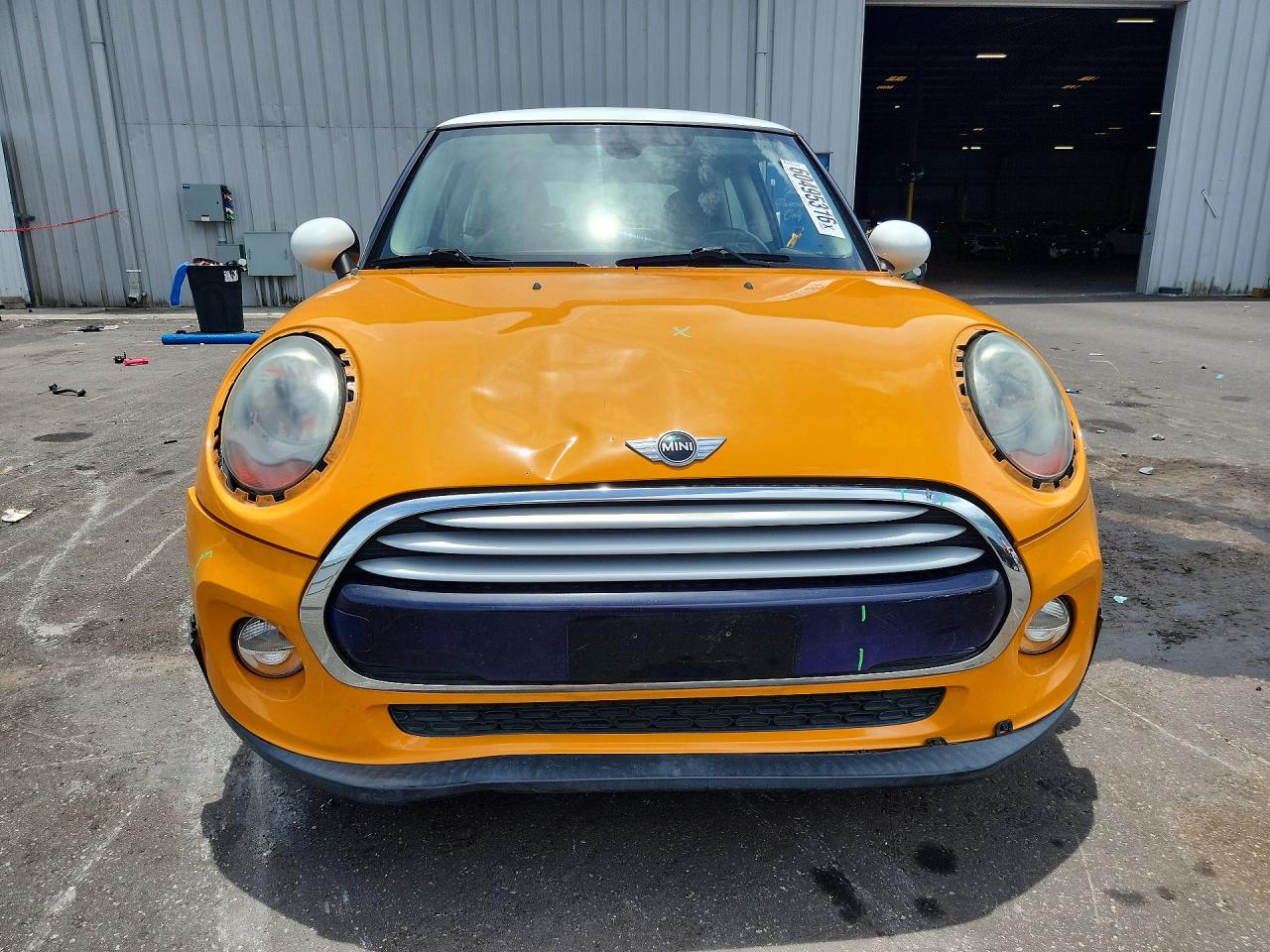 2015 Mini Cooper Yellow vin: WMWXM5C59FT973163