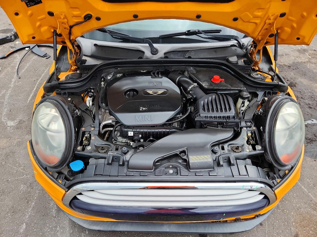 2015 Mini Cooper Yellow vin: WMWXM5C59FT973163