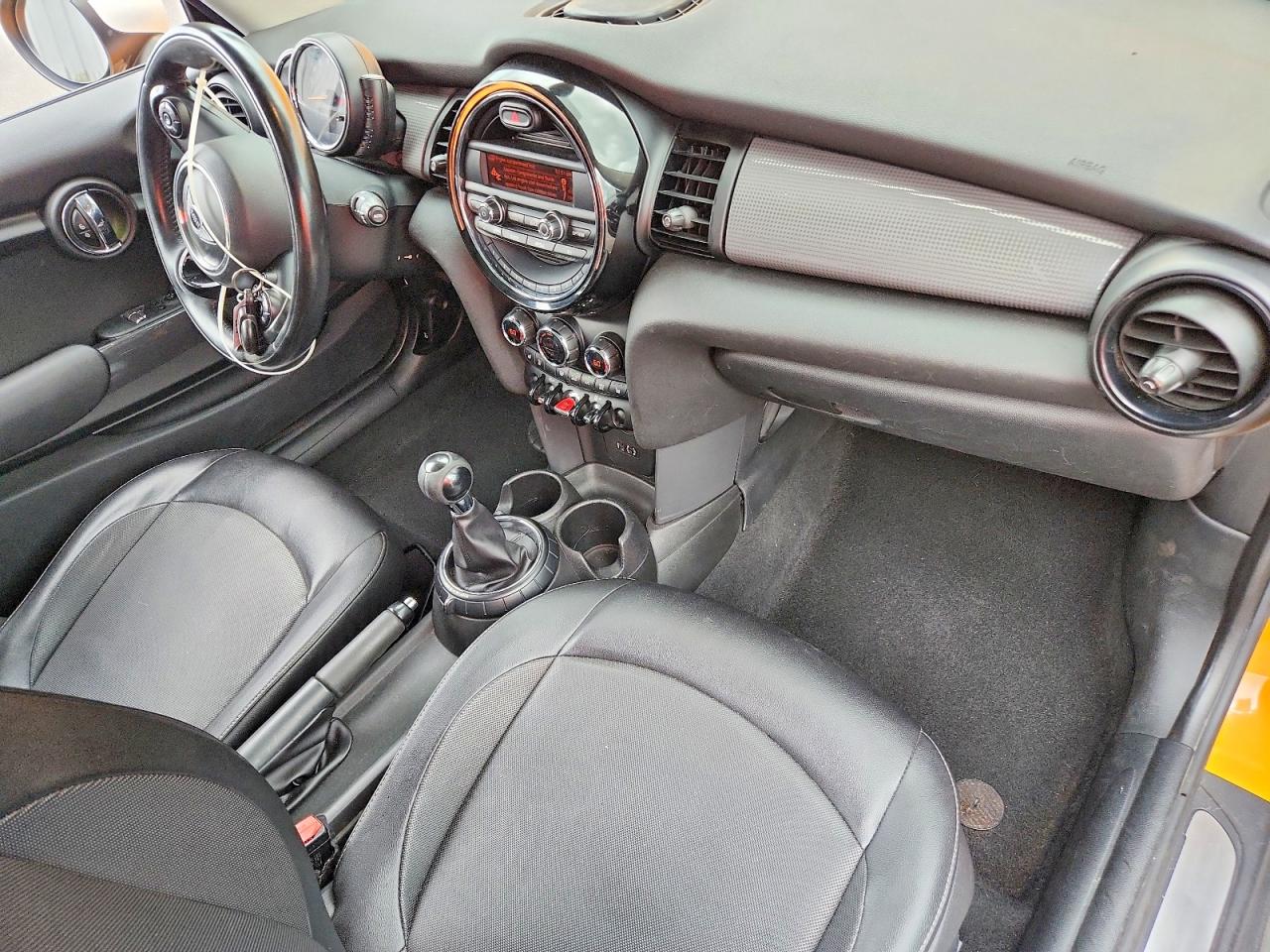 2015 Mini Cooper Yellow vin: WMWXM5C59FT973163