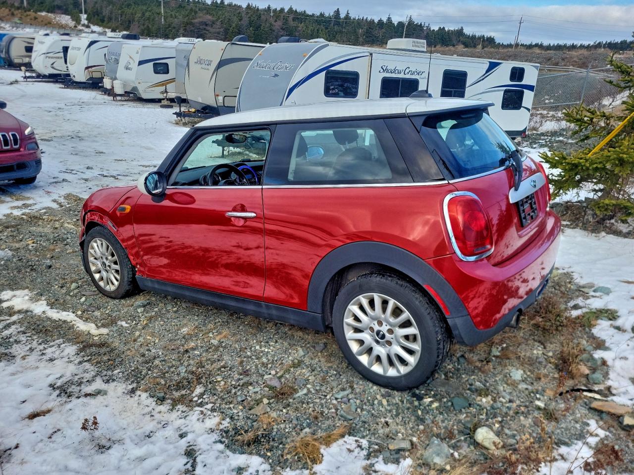 2014 Mini Cooper Red vin: WMWXM5C5XET932913