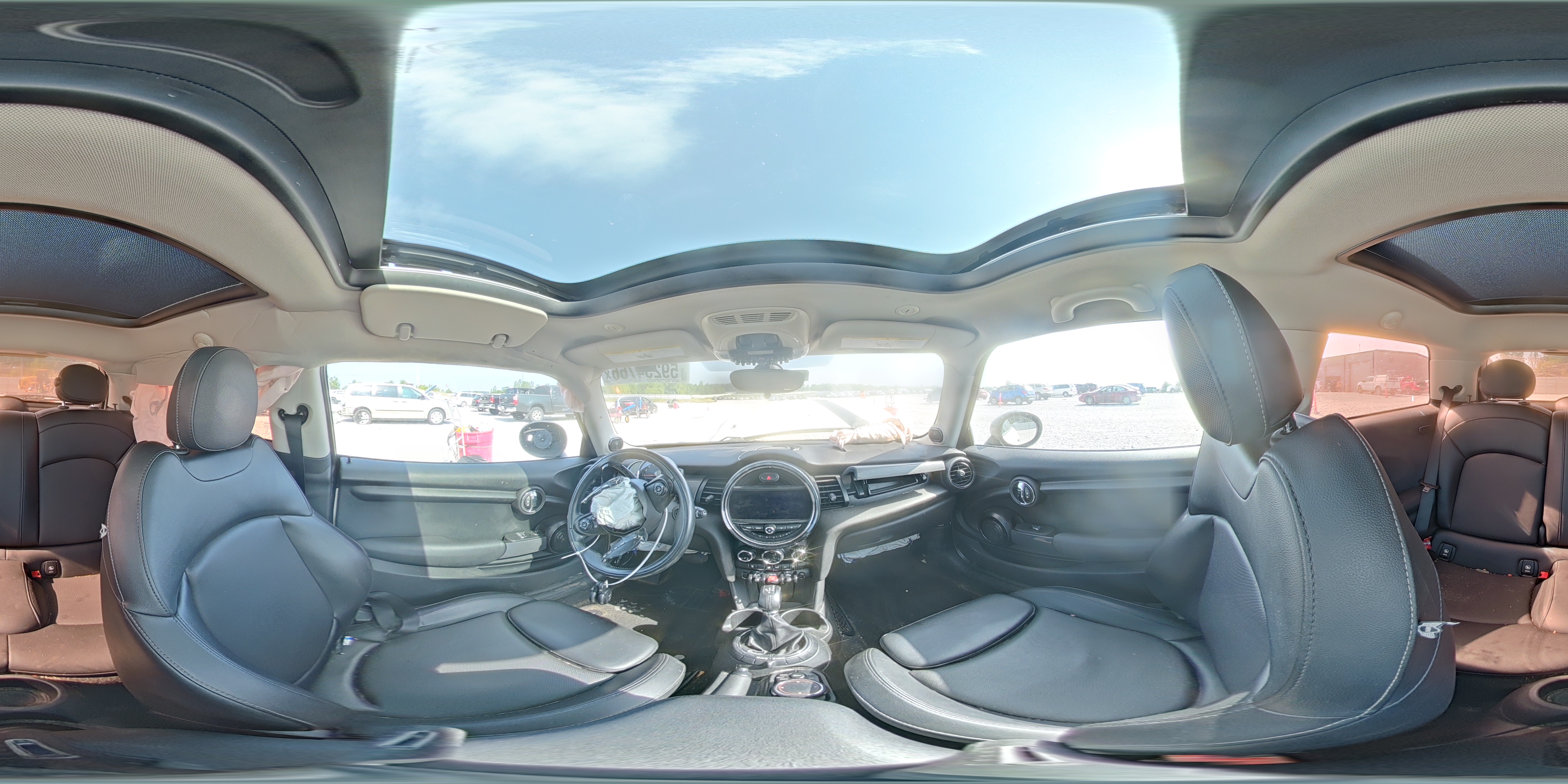 2015 Mini Cooper Two Tone vin: WMWXM5C5XF3A57627