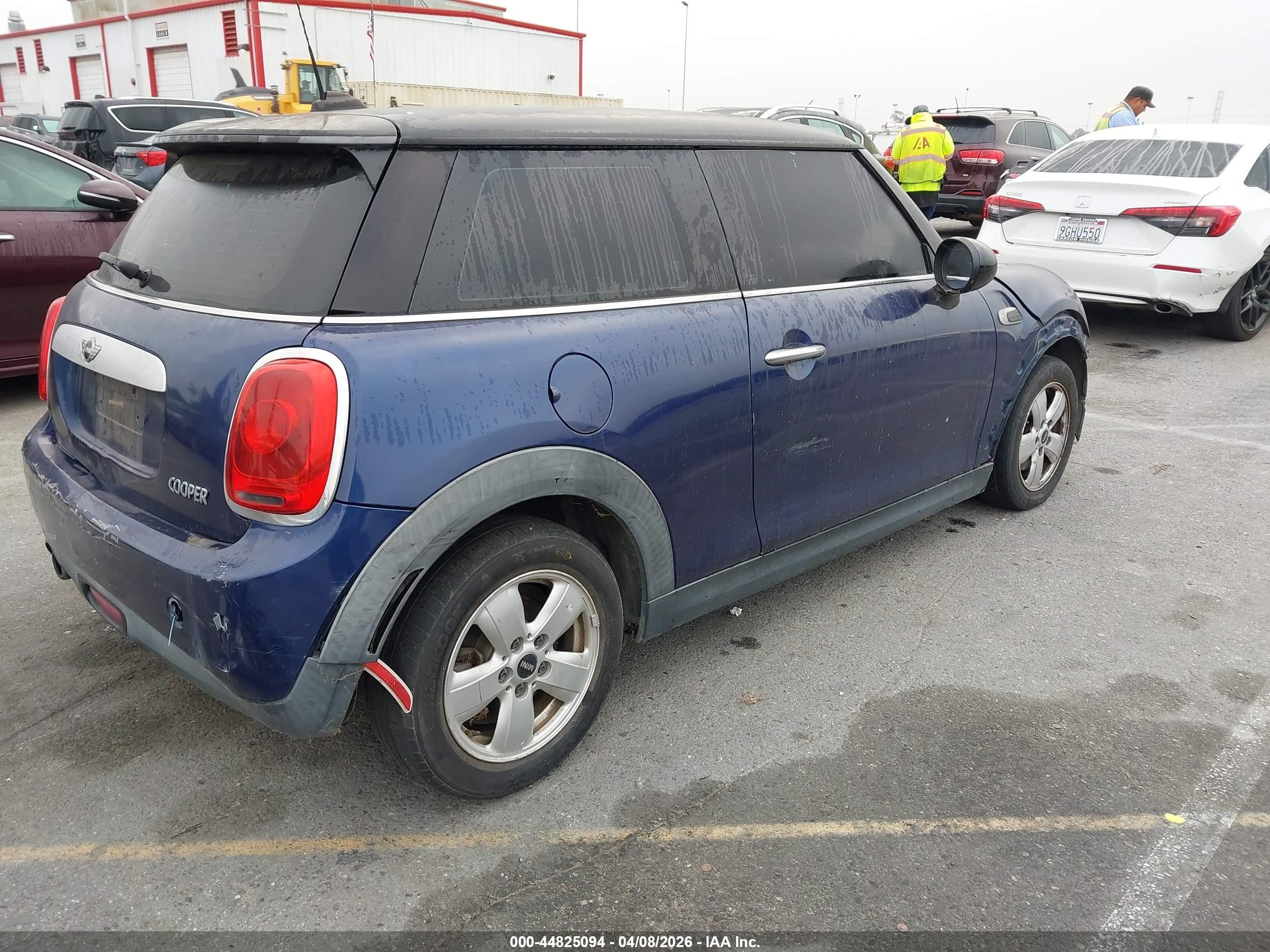 2015 Mini Hardtop Cooper Синий vin: WMWXM5C5XFT939393