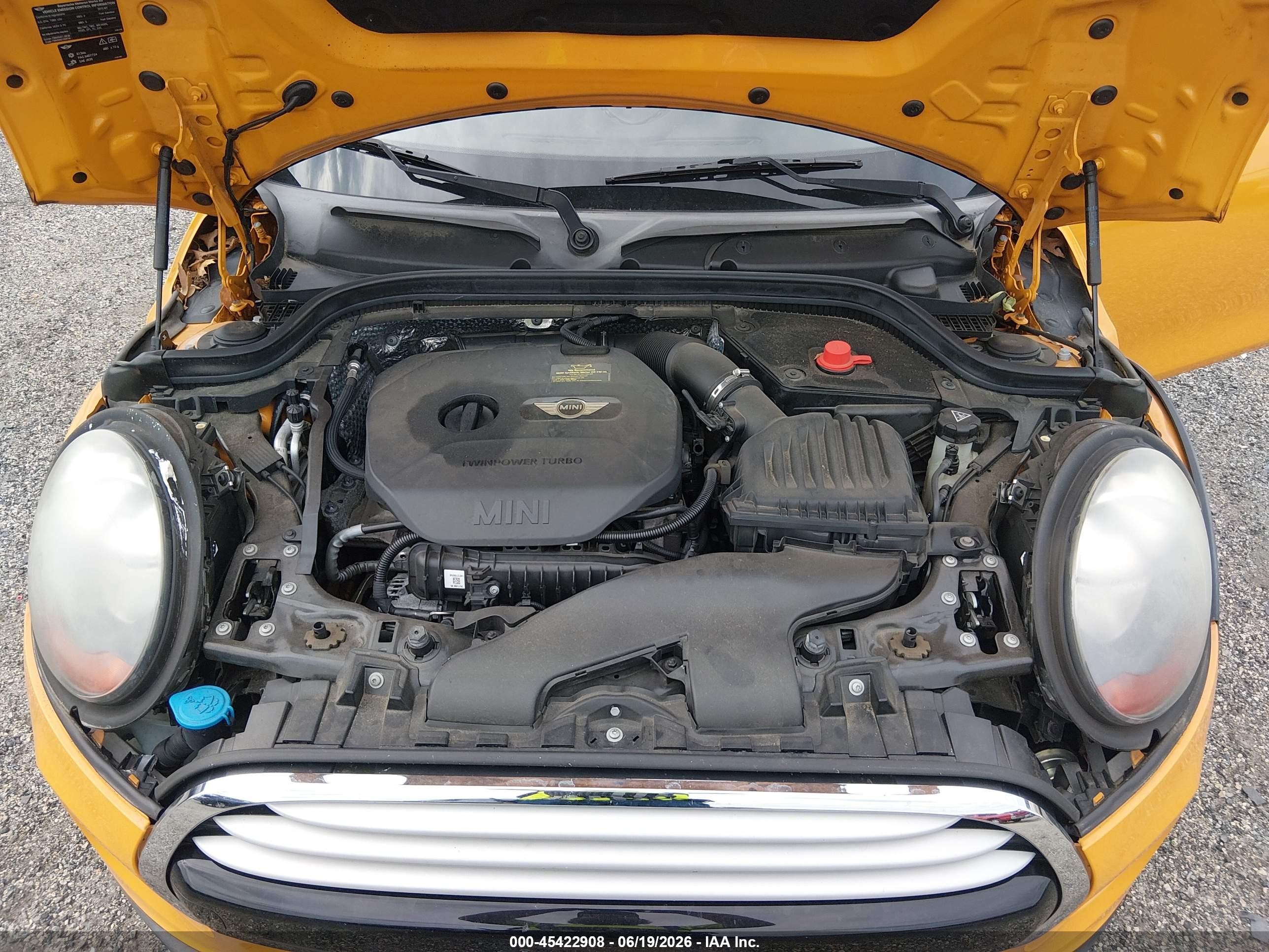 2015 Mini Hardtop Cooper Yellow vin: WMWXM5C5XFT940317