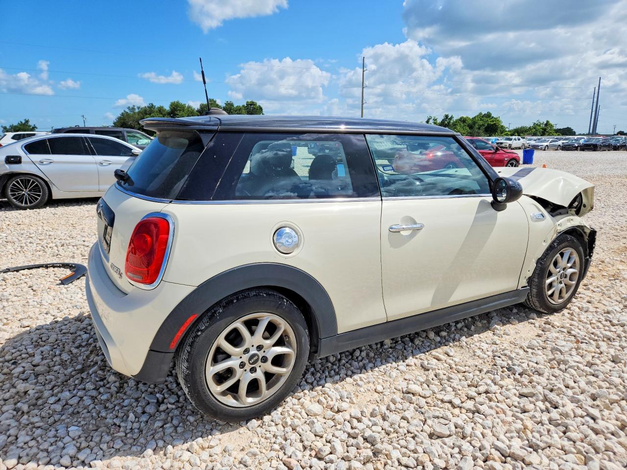 2014 Mini Cooper S Beige vin: WMWXM7C50ET926260