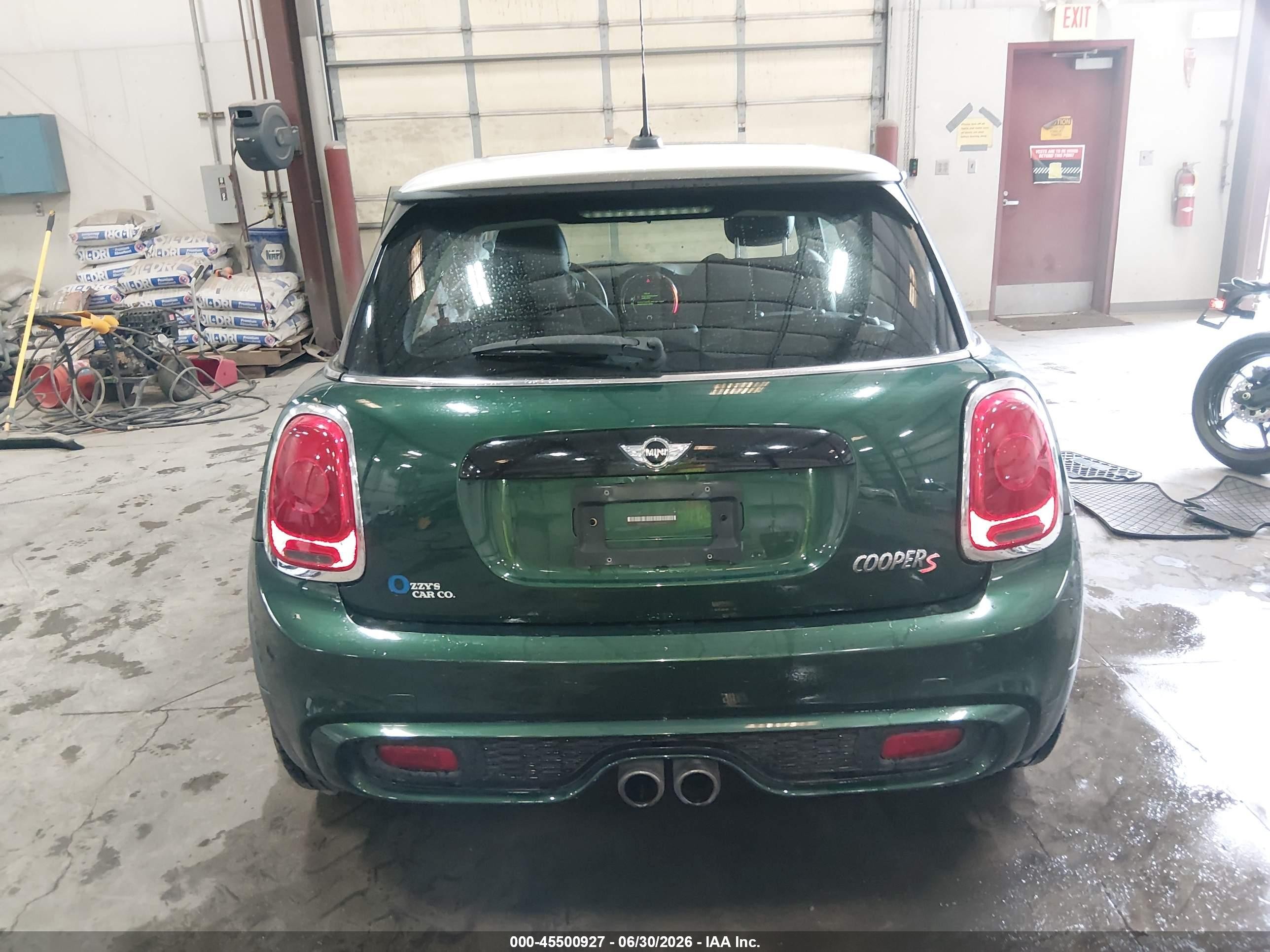2014 Mini Hardtop Cooper S Green vin: WMWXM7C52ET970910