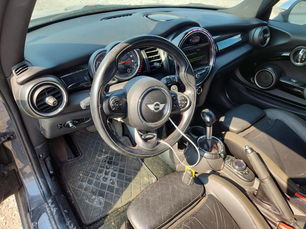 2014 Mini Cooper S Black vin: WMWXM7C52ET985844