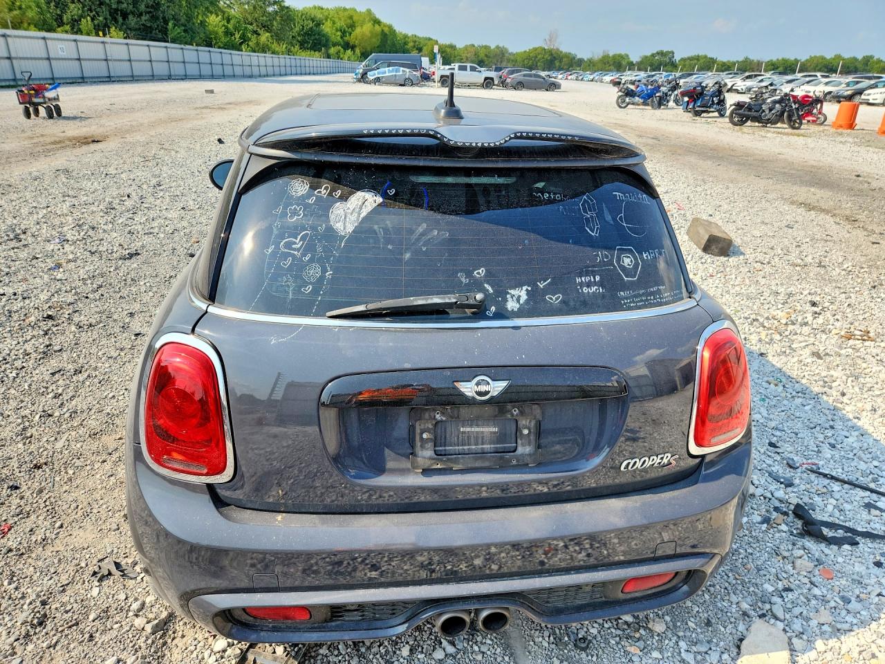 2014 Mini Cooper S Black vin: WMWXM7C52ET985844