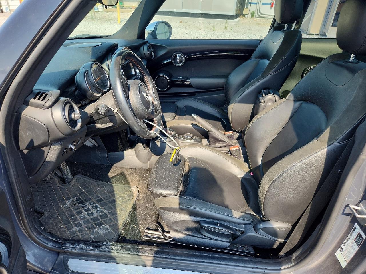 2014 Mini Cooper S Black vin: WMWXM7C52ET985844