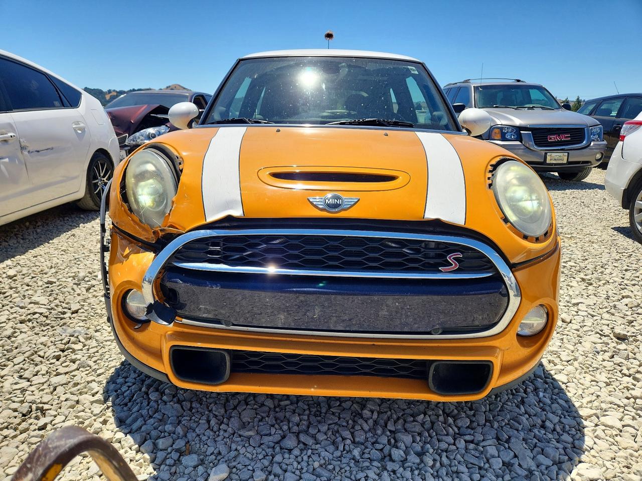 2014 Mini Cooper S Orange vin: WMWXM7C52ET987349