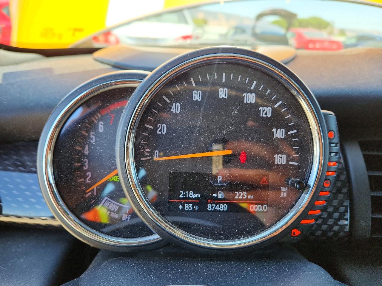 2014 Mini Cooper S Orange vin: WMWXM7C52ET987349