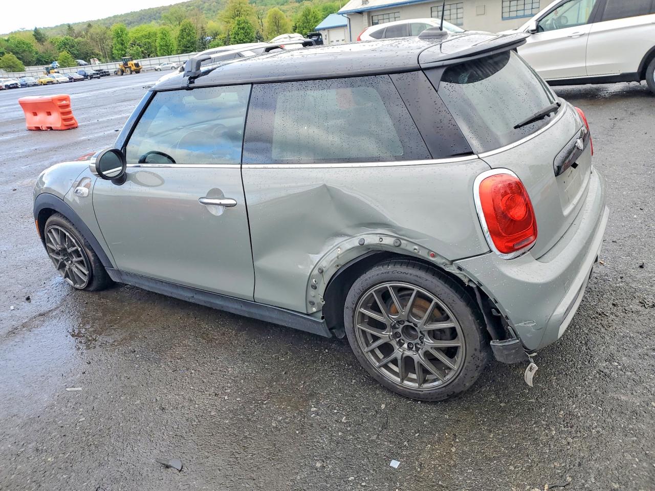 2014 Mini Cooper S Серый vin: WMWXM7C54ET969595