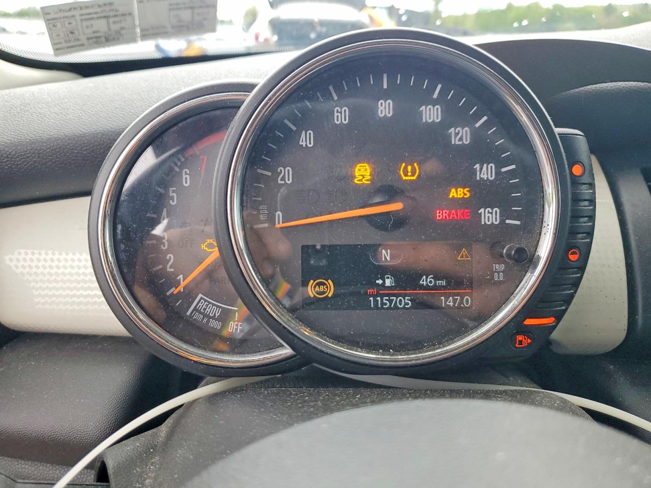2014 Mini Cooper S Серый vin: WMWXM7C54ET969595