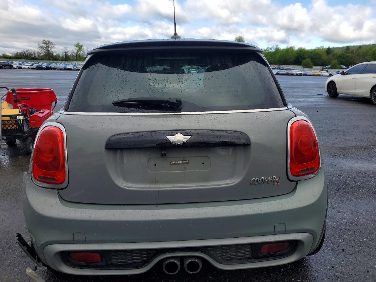 2014 Mini Cooper S Серый vin: WMWXM7C54ET969595