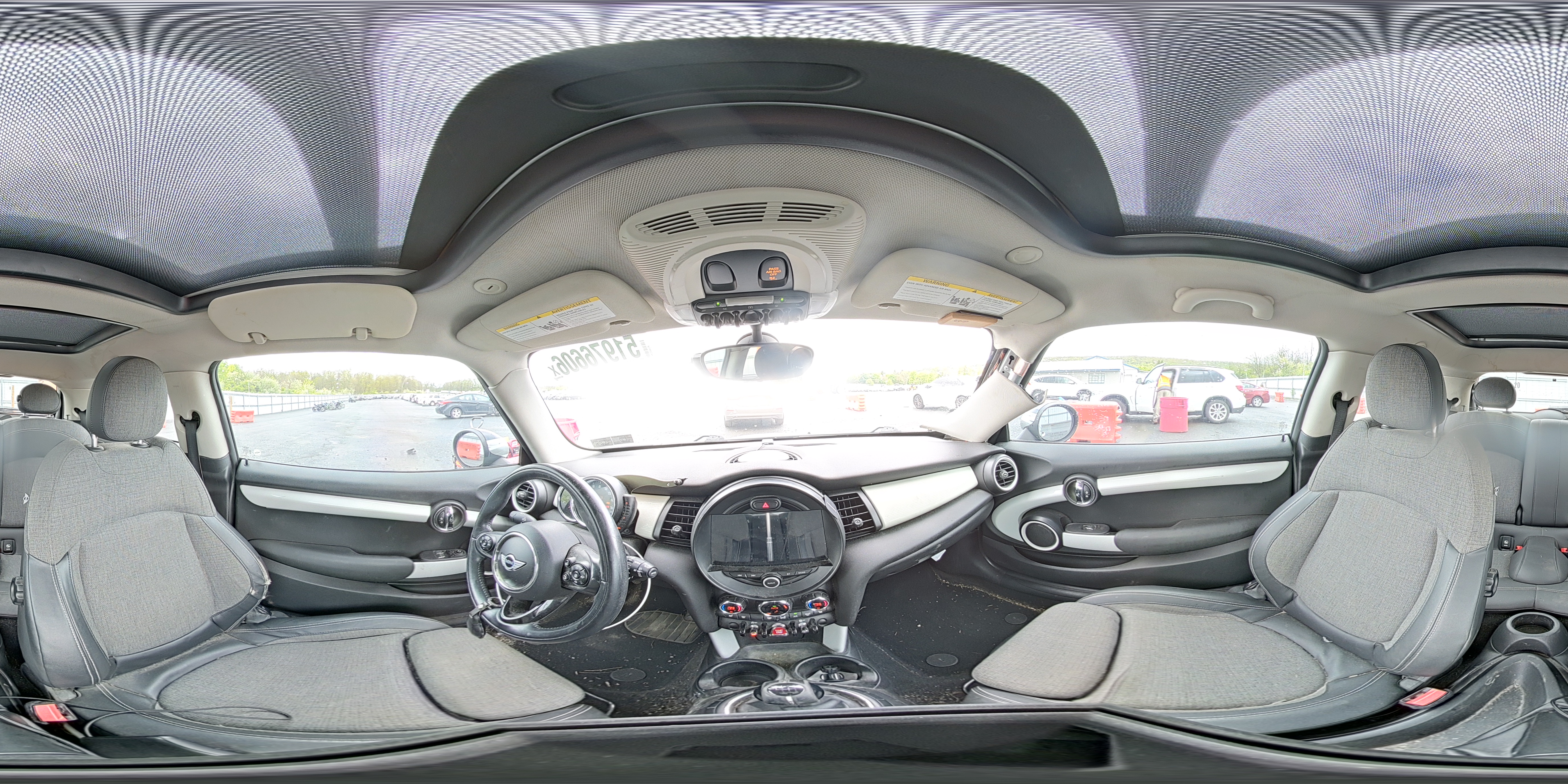 2014 Mini Cooper S Серый vin: WMWXM7C54ET969595