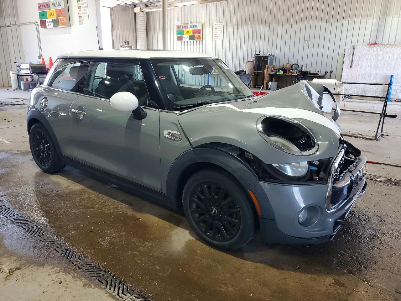 2014 Mini Cooper S Gray vin: WMWXM7C54ET970598