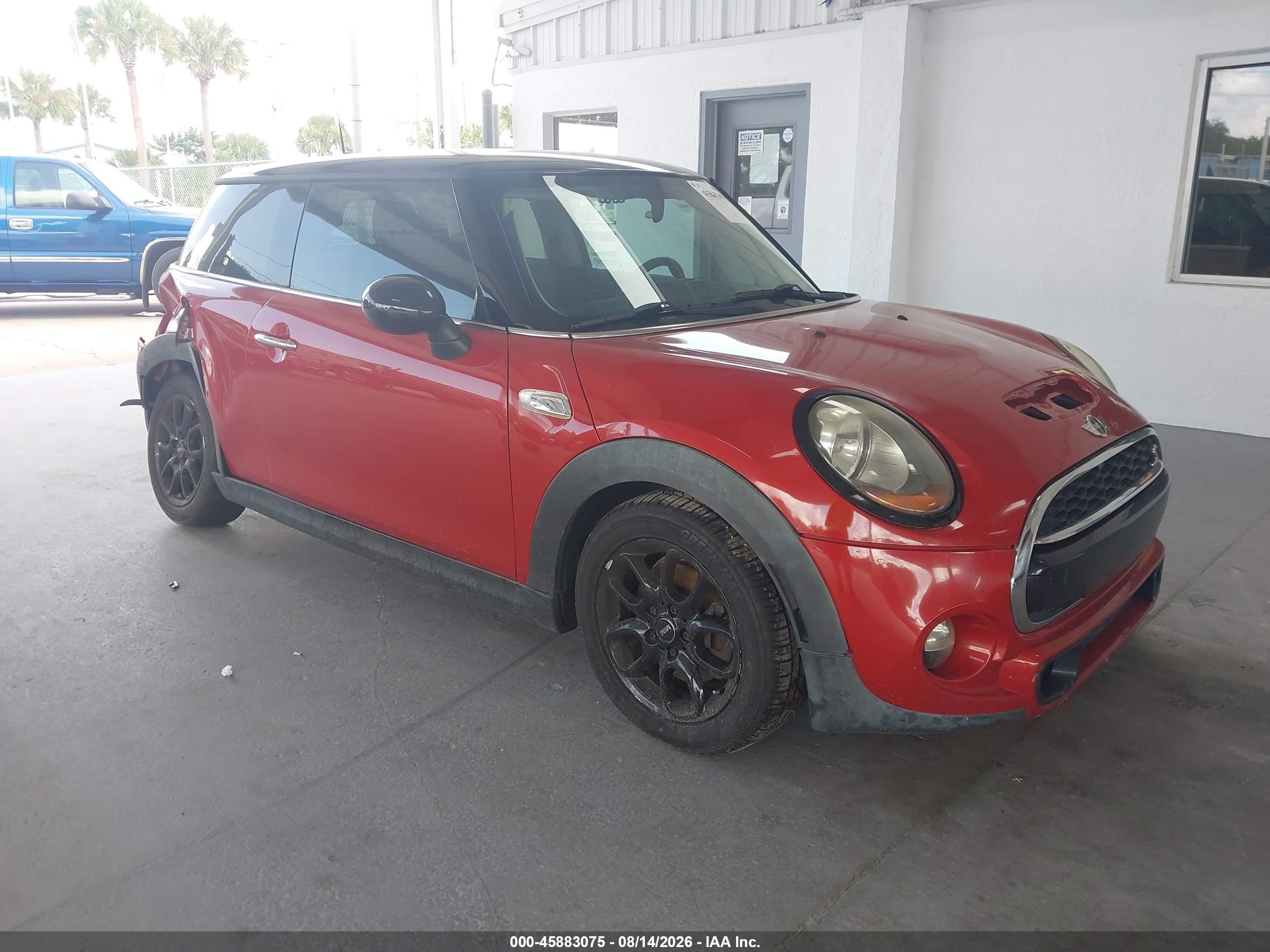 2014 Mini Hardtop Cooper S Красный vin: WMWXM7C54ET986672