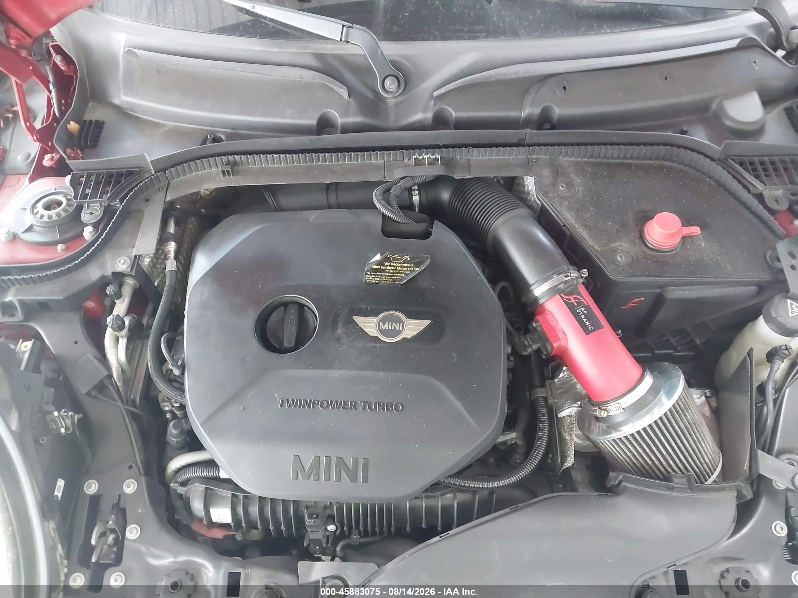 2014 Mini Hardtop Cooper S Красный vin: WMWXM7C54ET986672