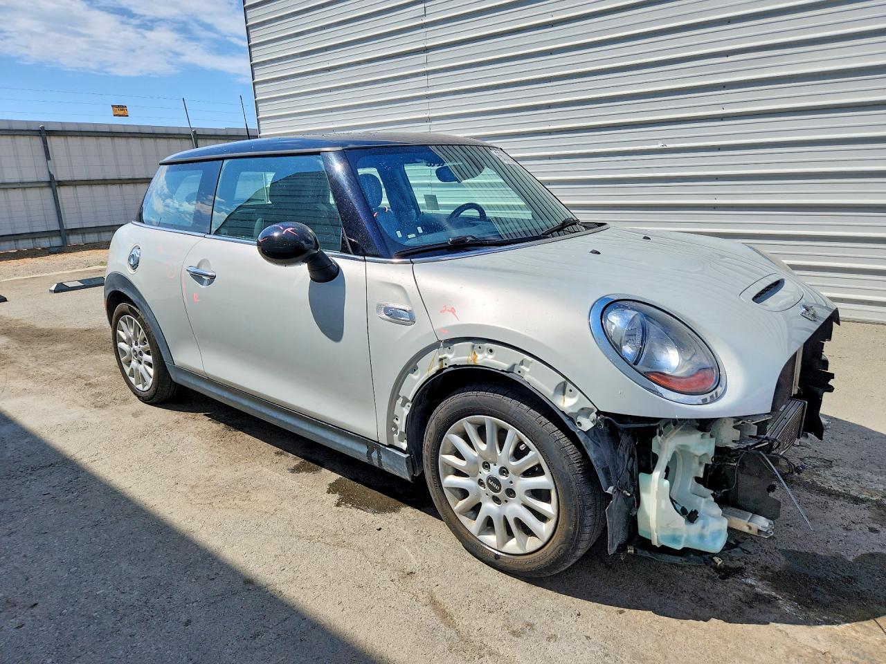 2014 Mini Cooper S Gray vin: WMWXM7C54ET987546