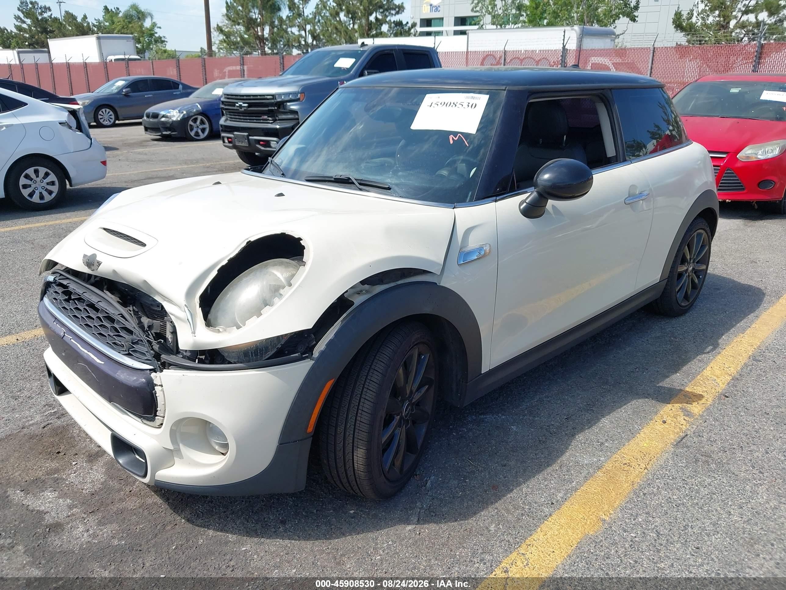 2014 Mini Hardtop Cooper S Бежевый vin: WMWXM7C55ET925864