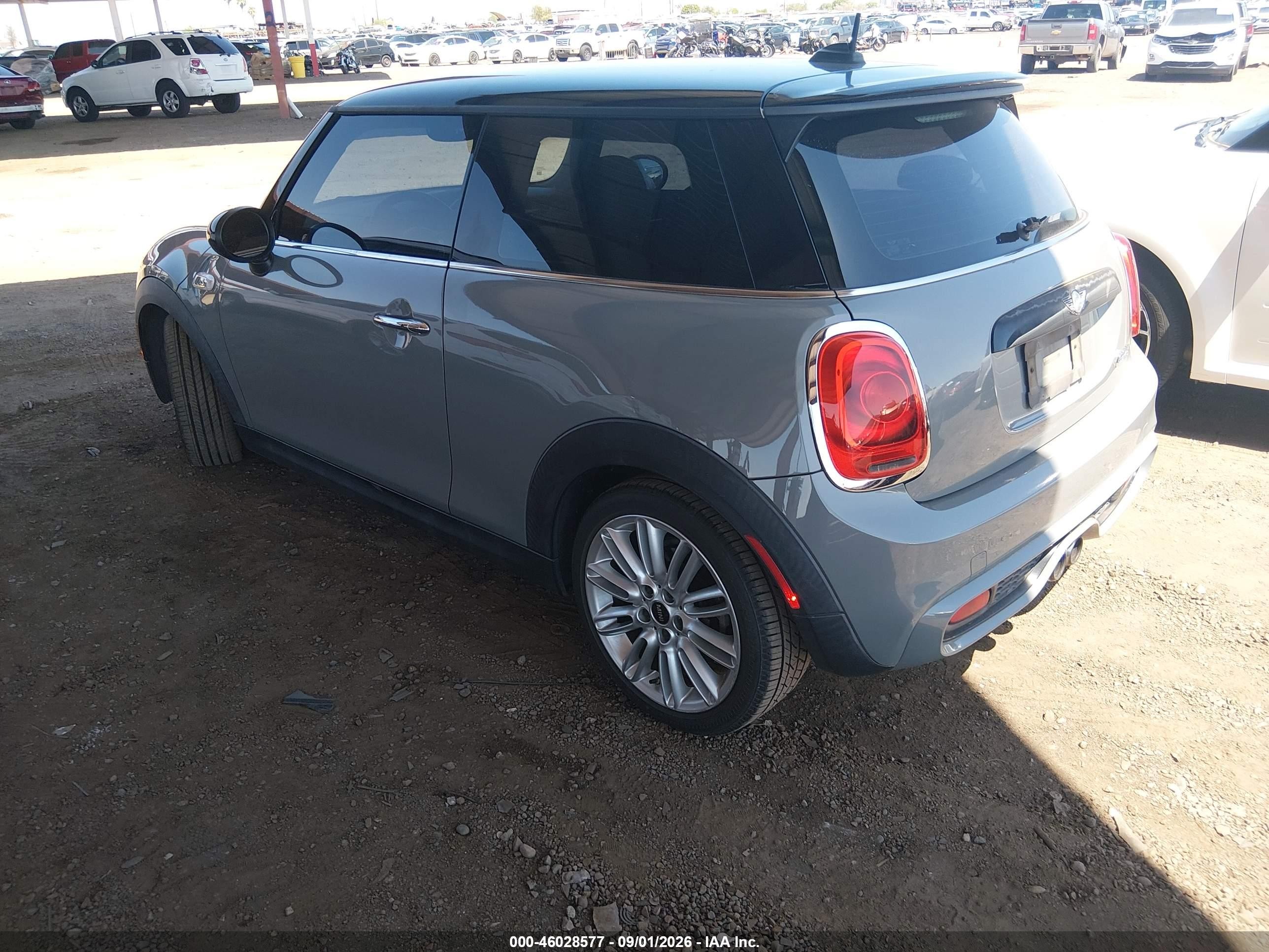 2014 Mini Hardtop Cooper S Gray vin: WMWXM7C55ET926285