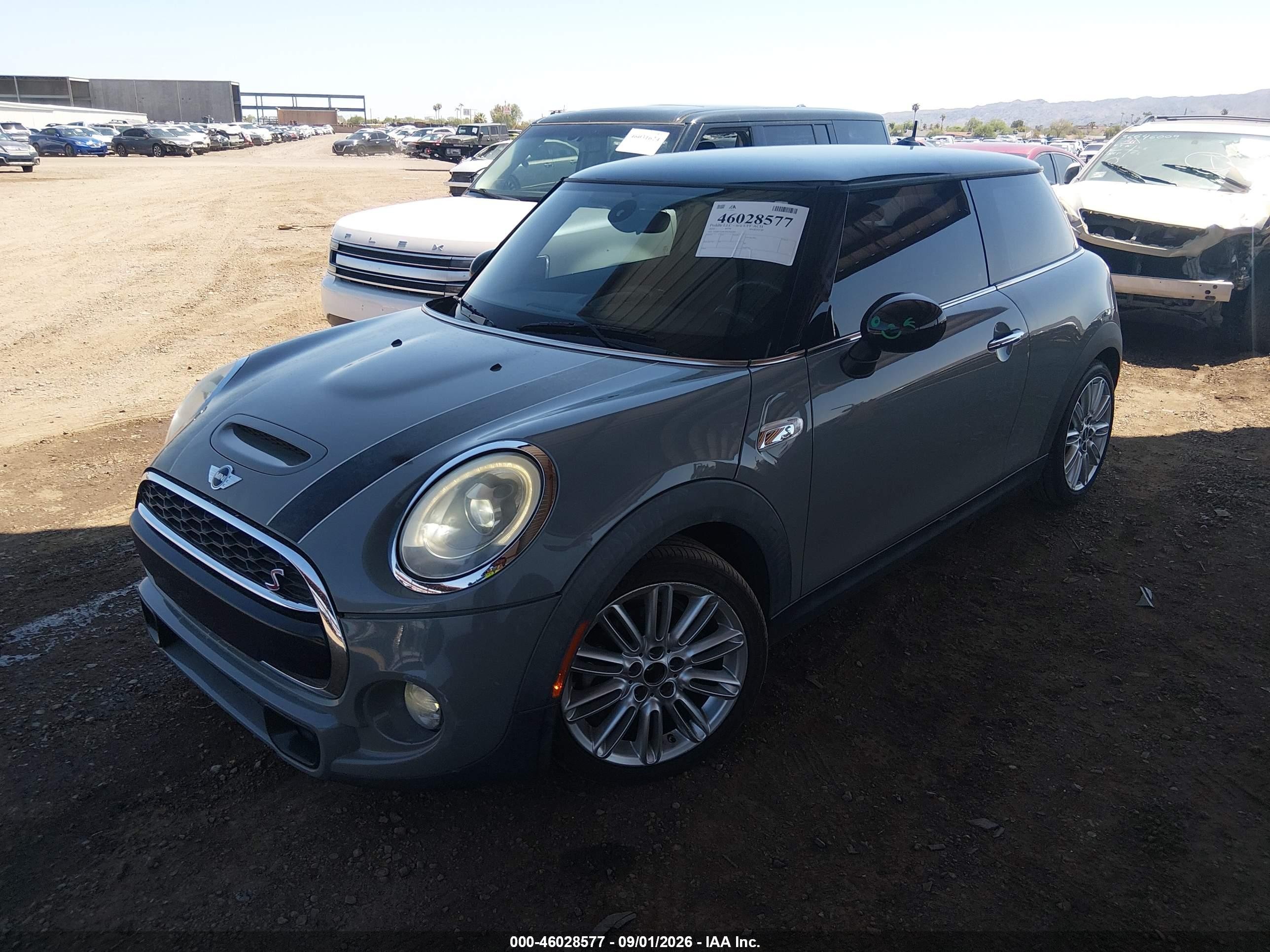 2014 Mini Hardtop Cooper S Gray vin: WMWXM7C55ET926285